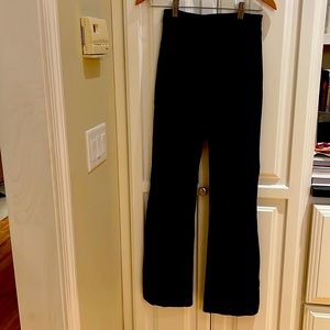 Stretchy black flare Abercrombie and Fitch pants